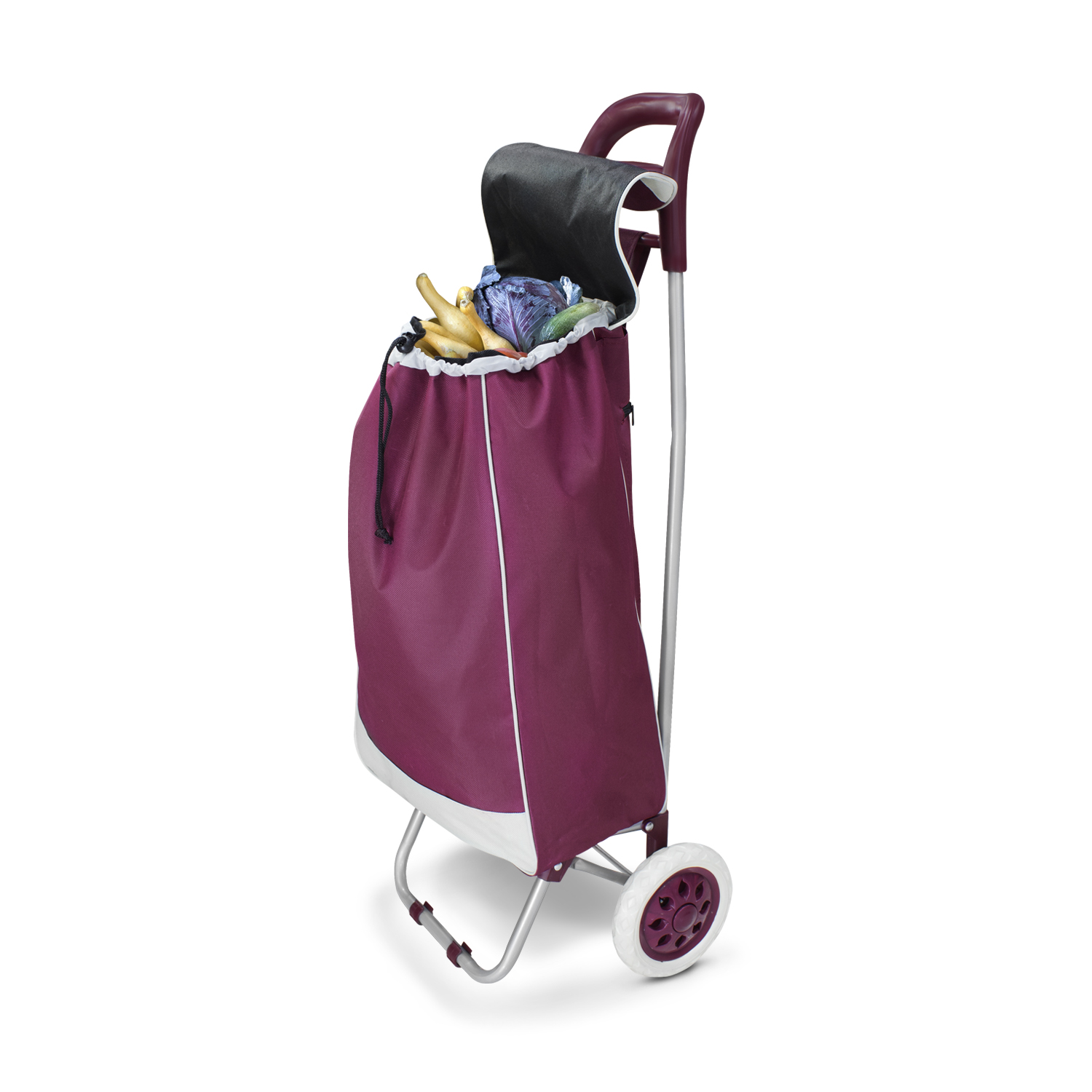 Carro de Mandado en Color Vino