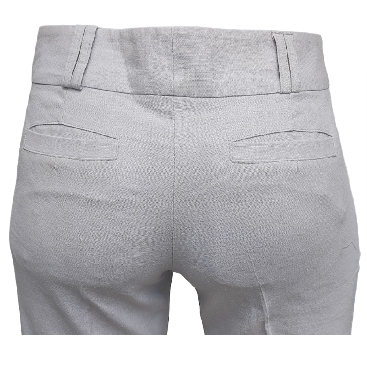 Pantalón de Vestir Dama Mujer Casual de Lino Oficina