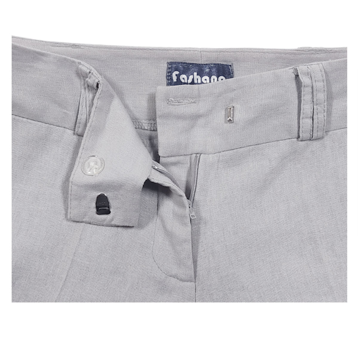 Pantalón de Vestir Dama Mujer Casual de Lino Oficina