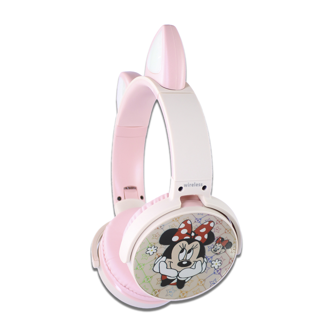 Audifonos De Diadema Bluetooth Diseño De Minie 