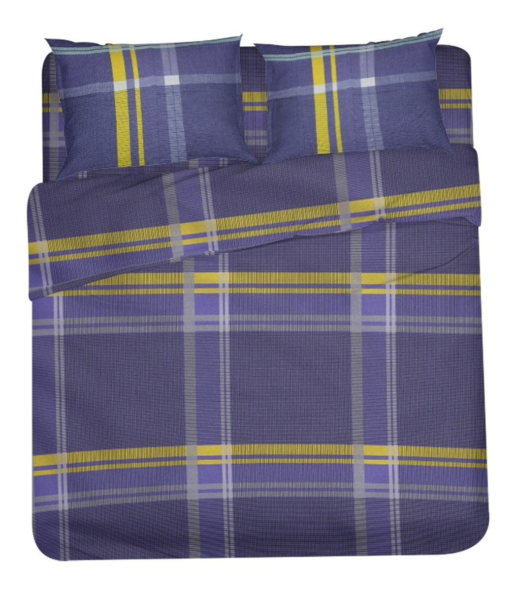  Juego De Sabanas Matrimoniales Estampadas De Microfibra De Poliester 4 Piezas Diseño Elegante Amplias Textura Suave