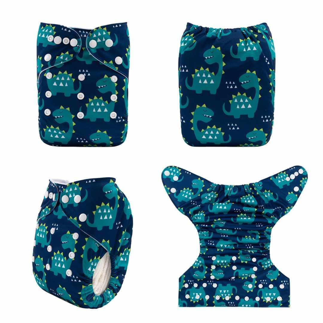 Pañales Ecologicos Reutilizables Niño Alva Baby unitalla 3 pz