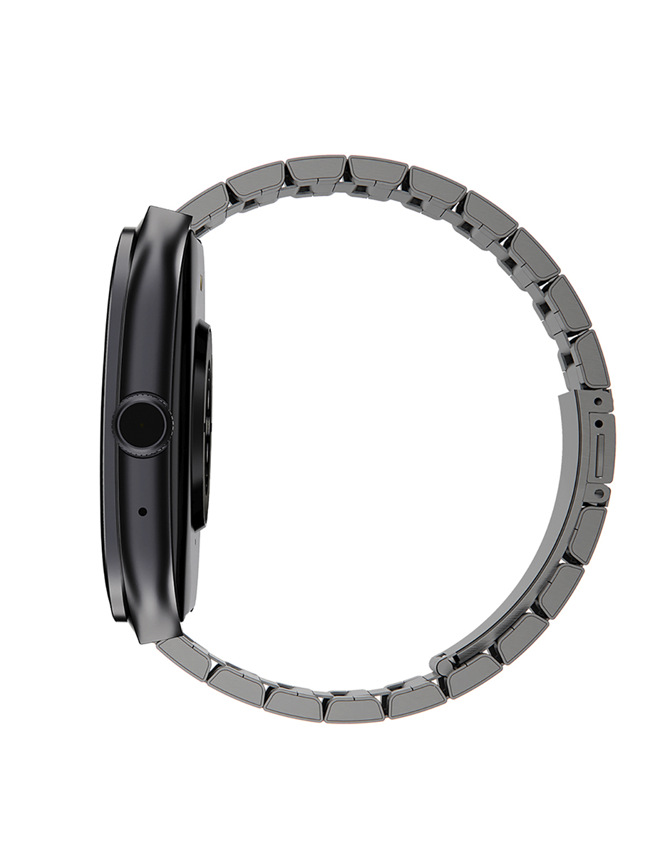 Smartwatch Stf Kronos Iron Con Pantalla AMOLED 2.1" y Correa Métalica.