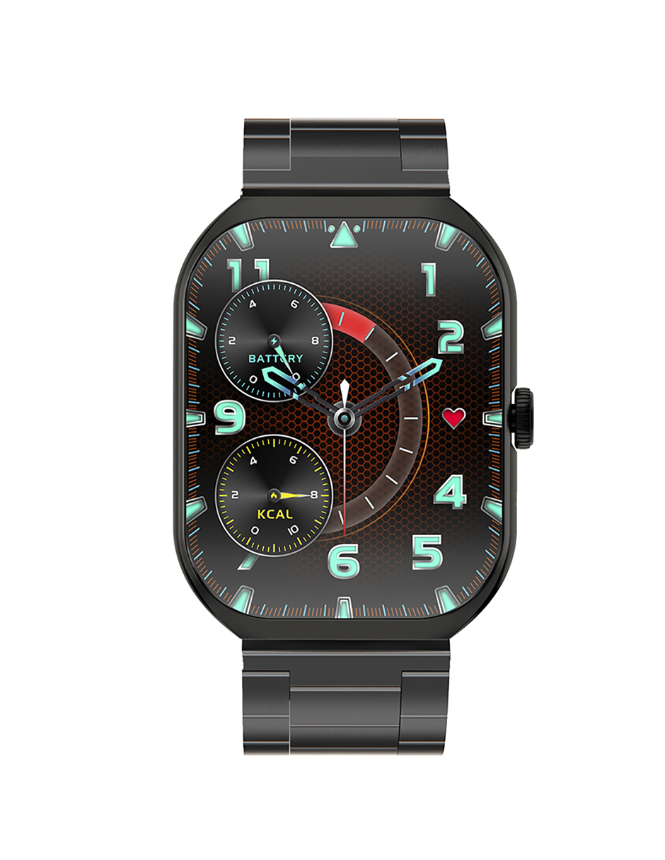 Smartwatch Stf Kronos Iron Con Pantalla AMOLED 2.1" y Correa Métalica.