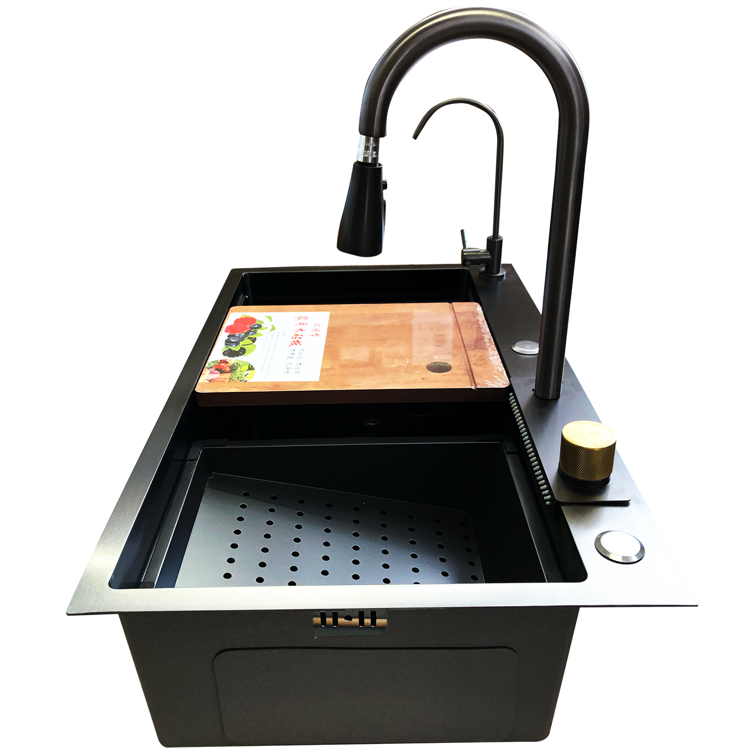 Tarja Para Cocina Lujo Fregadero Con Cascada Acero Inoxidable Homely Elegance