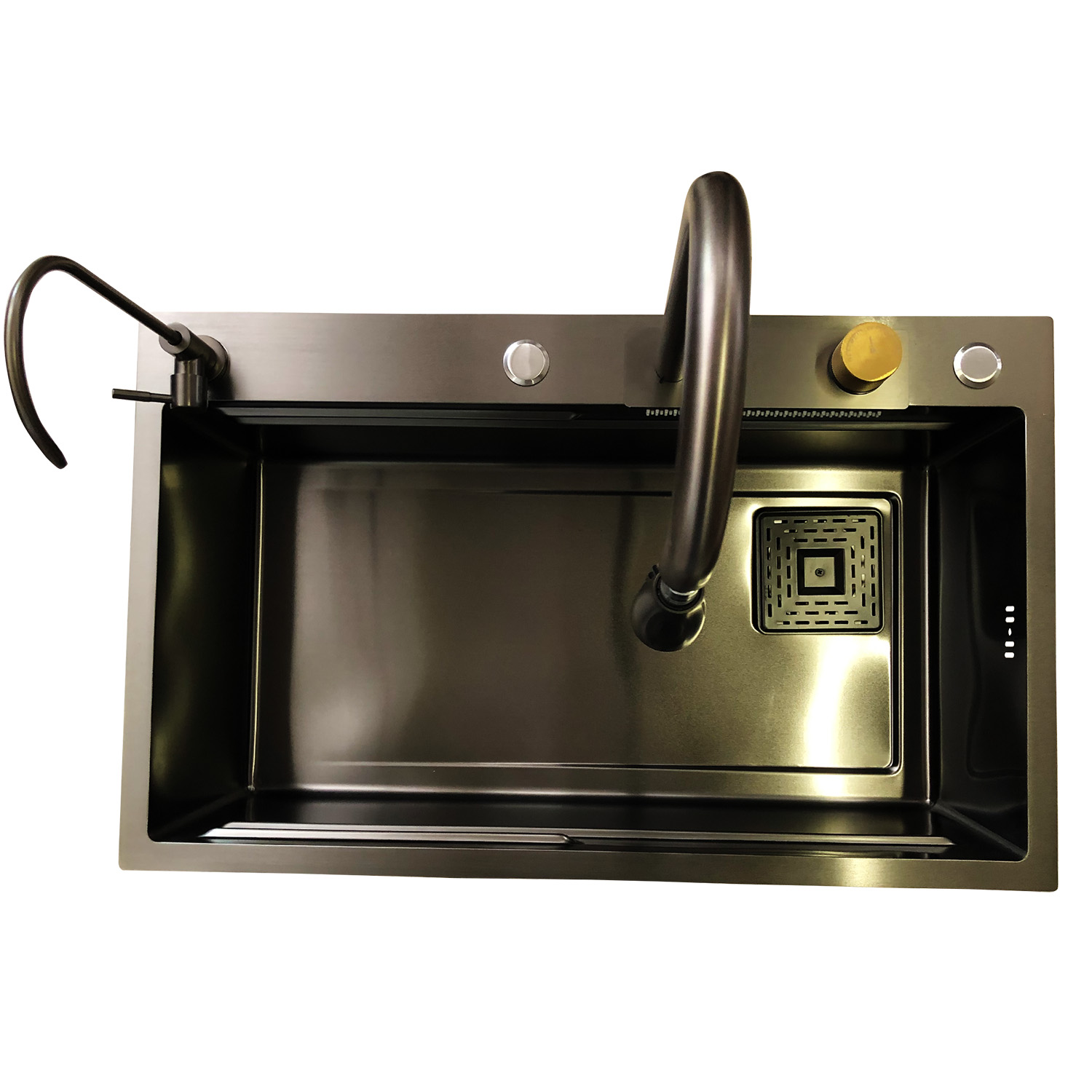 Tarja Para Cocina Lujo Fregadero Con Cascada Acero Inoxidable Homely Elegance