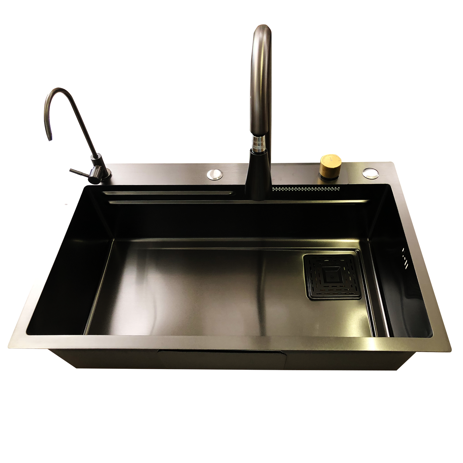 Tarja Para Cocina Lujo Fregadero Con Cascada Acero Inoxidable Homely Elegance