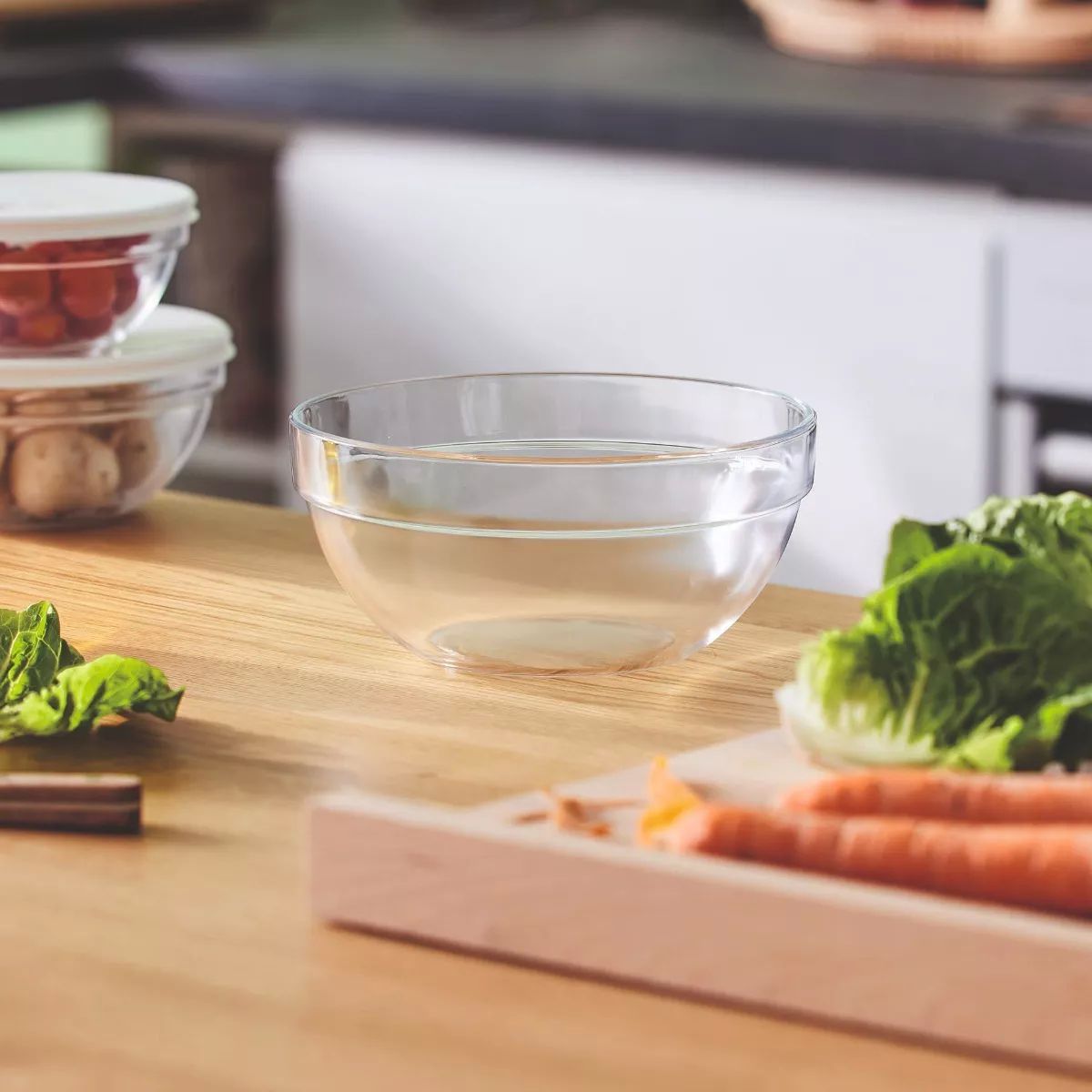 bowl de vidrio 20 cm