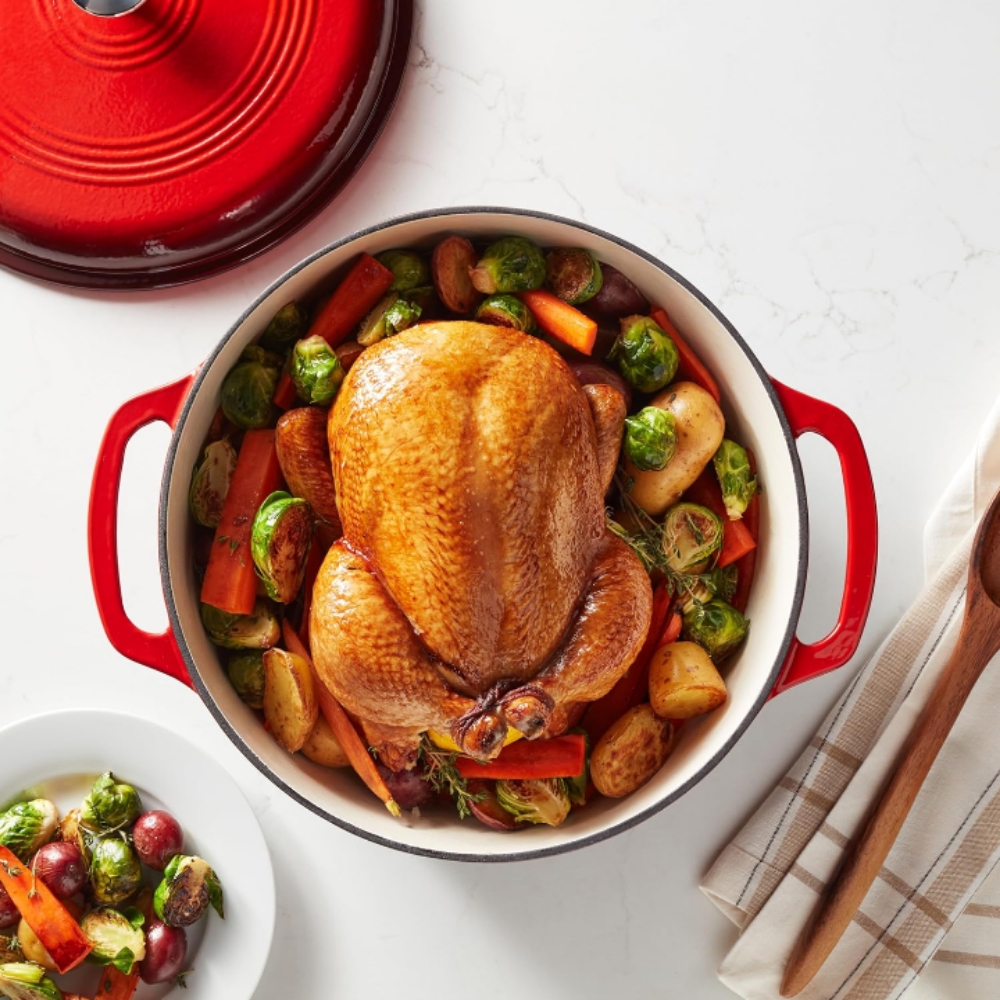 Horno hierro fundido holandés esmaltado 7 litros