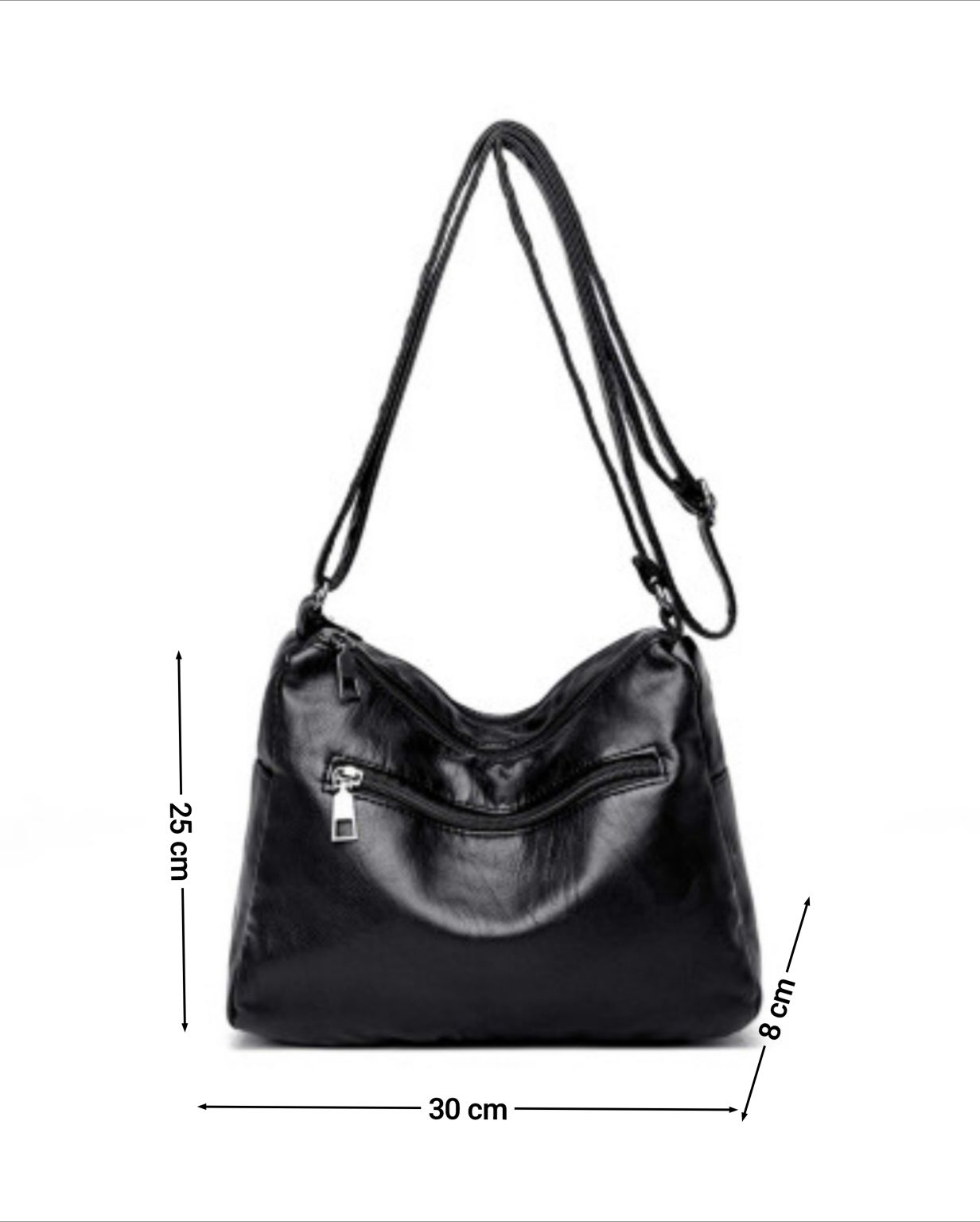 Bolsa para dama cruzado al hombro fina Piel Vegana
