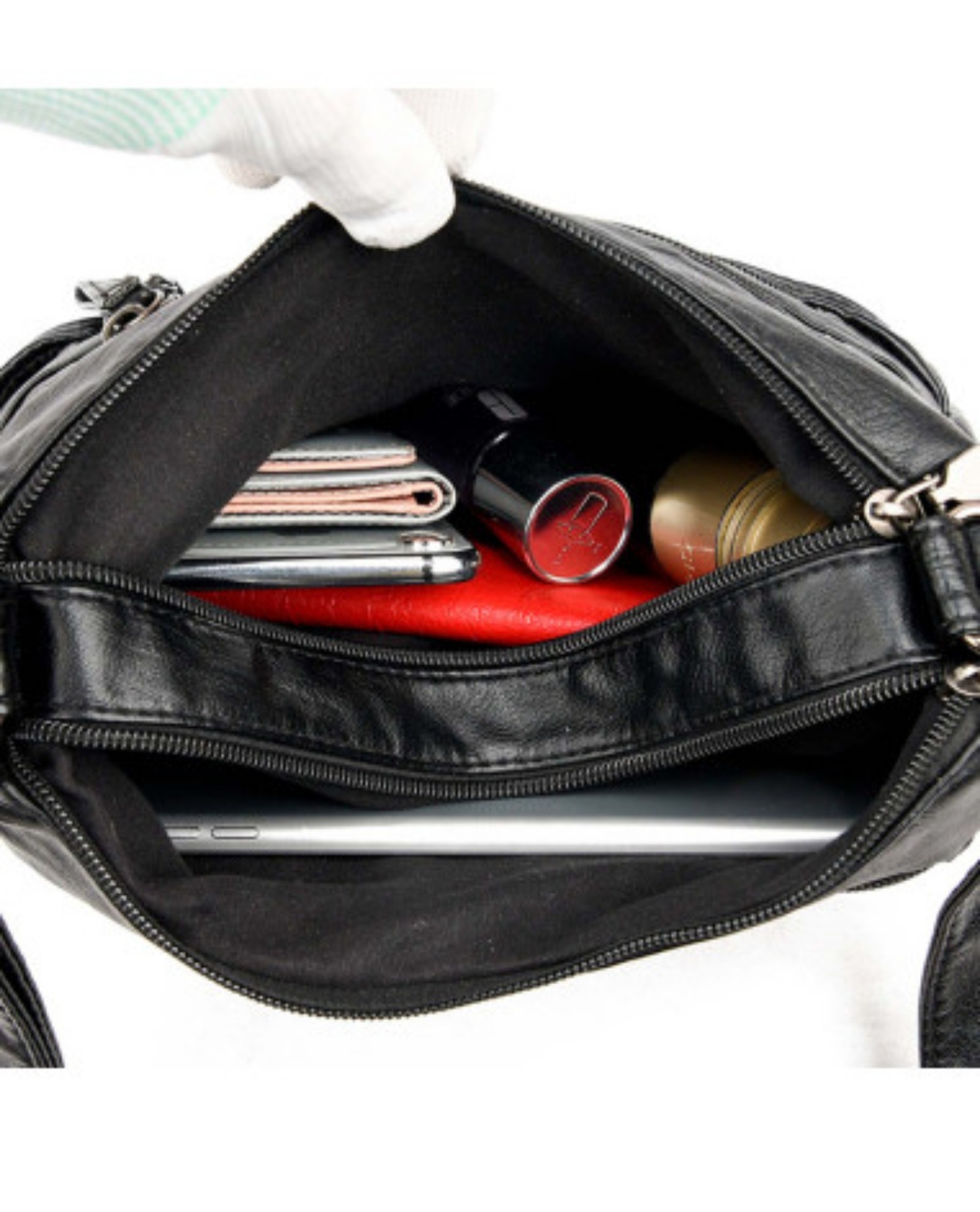 Bolsa para dama cruzado al hombro fina Piel Vegana