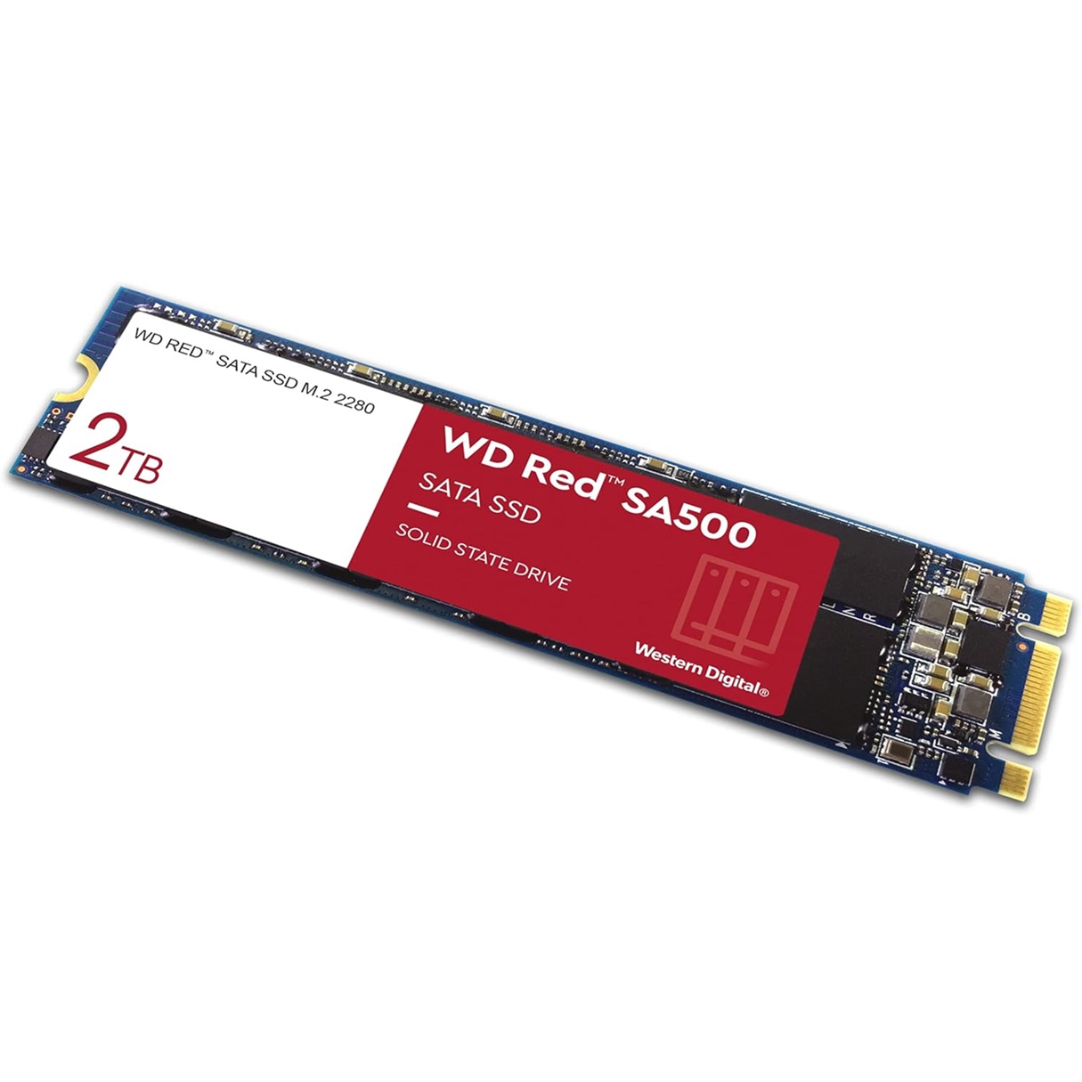 Unidad De Estado Solido SSD Western Digital WD Red SA500 2TB SATA III M.2
