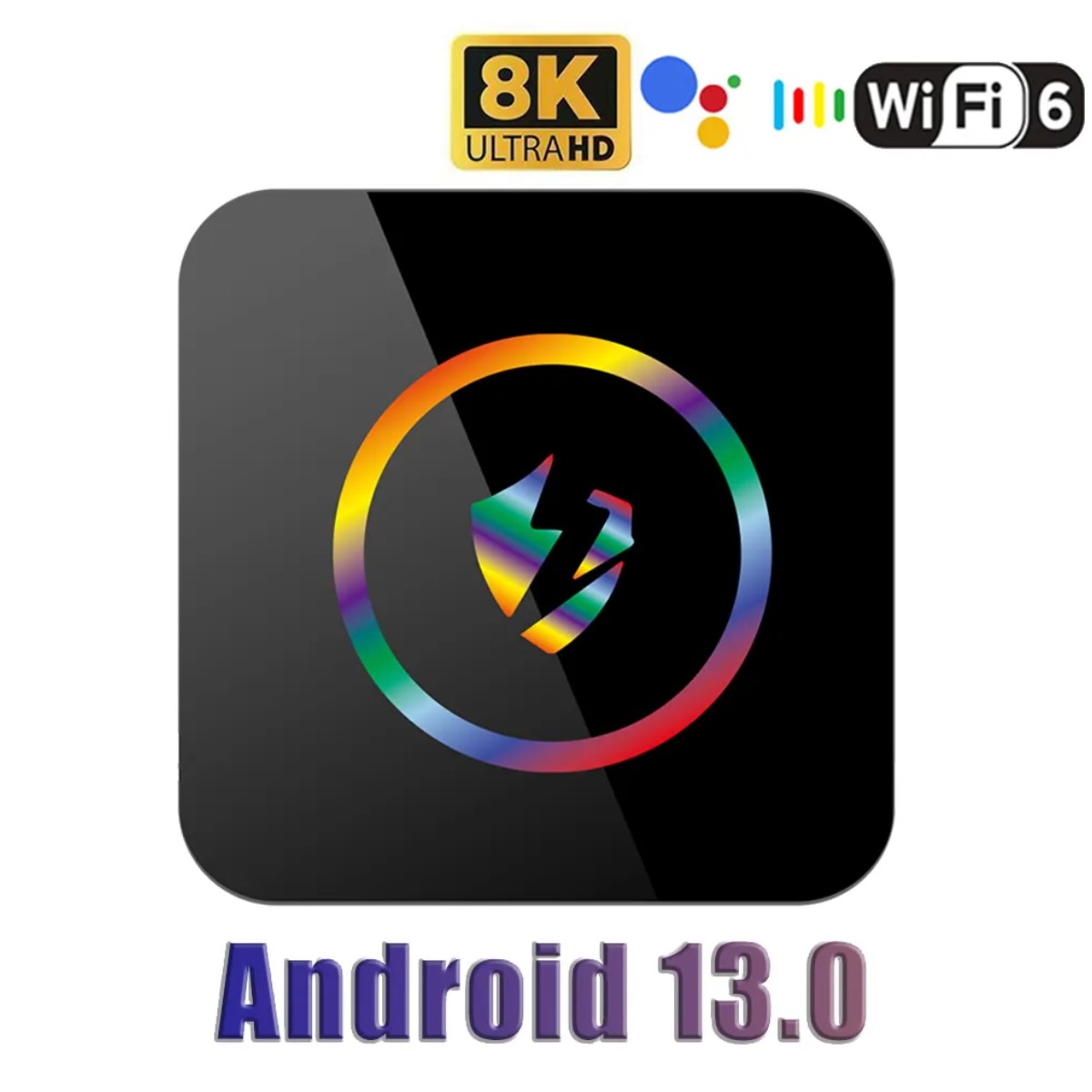 TV BOX Dispositivo smartTV inteligente T1 decodificador Android 13 8K WIFI 4G 32G HDMI USB pantalla