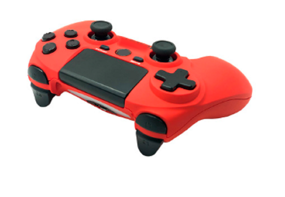 Control Compatible Con Ps4 Rojo Inalámbrico