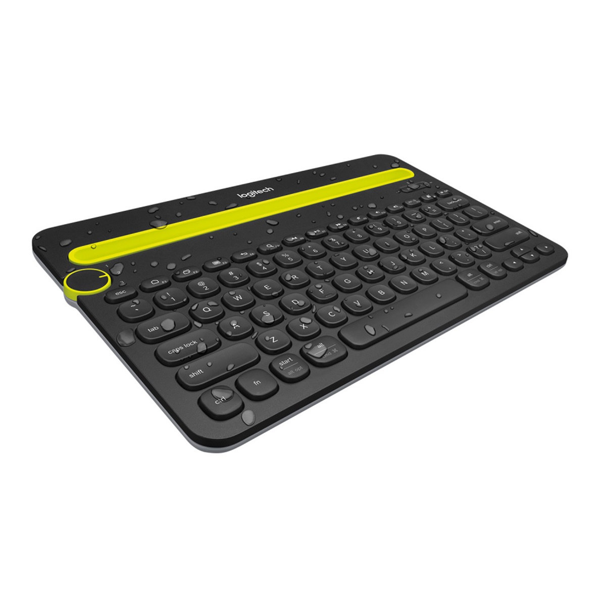 Teclado Logitech K480 Inalámbrico Bluetooth Español PC Tablet Smartphone con Soporte para Celular o Tablet