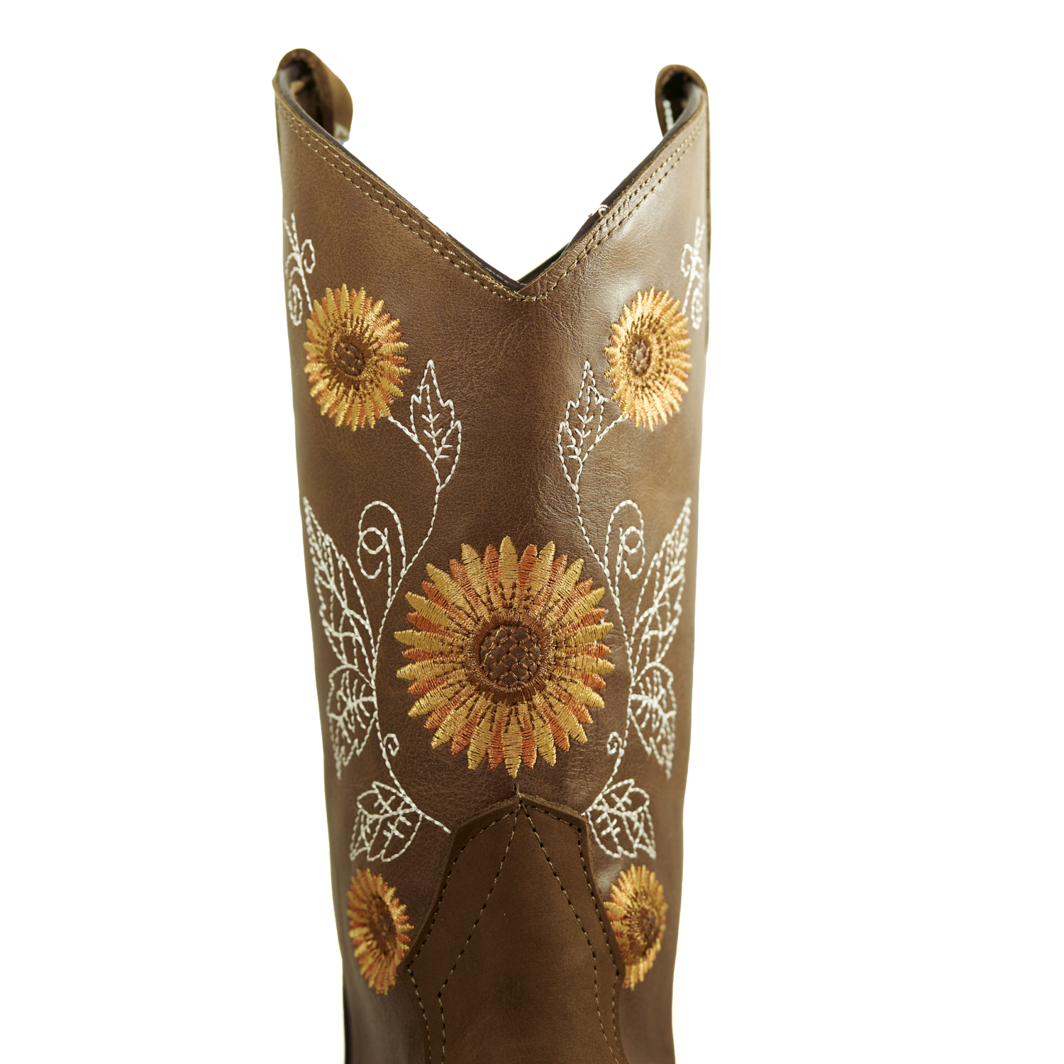 Botines floreados para mujer, botas bordadas tipo rodeo, vaqueras casuales comodas 422