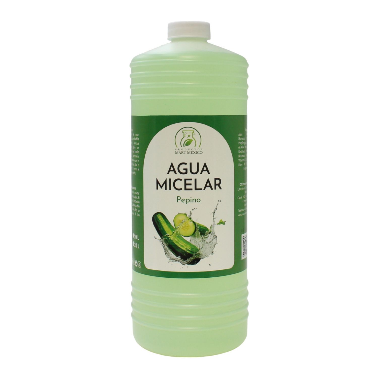 Agua Micelar De Pepino Hidratante 1 litro