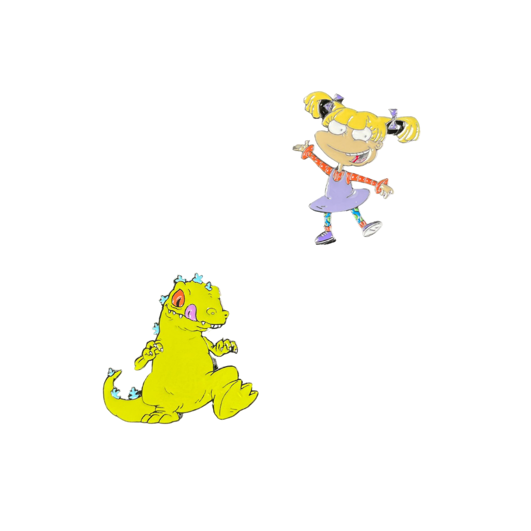 Pines Rugrats (Tommy, Carlitos, Angelica, Reptar).