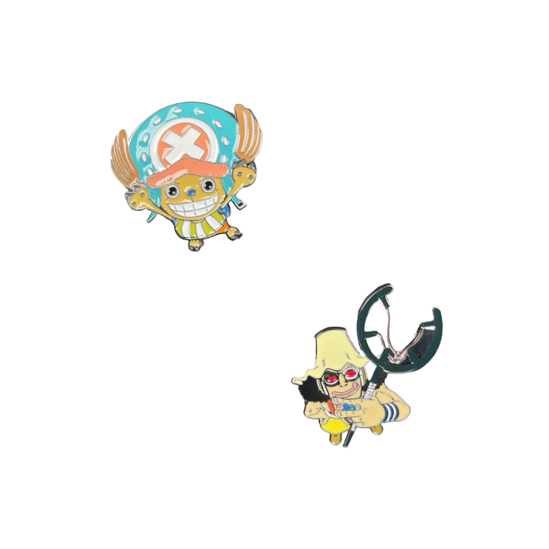 Pines One Piece (Tony Chopper, Sanji, Nami, Usopp).