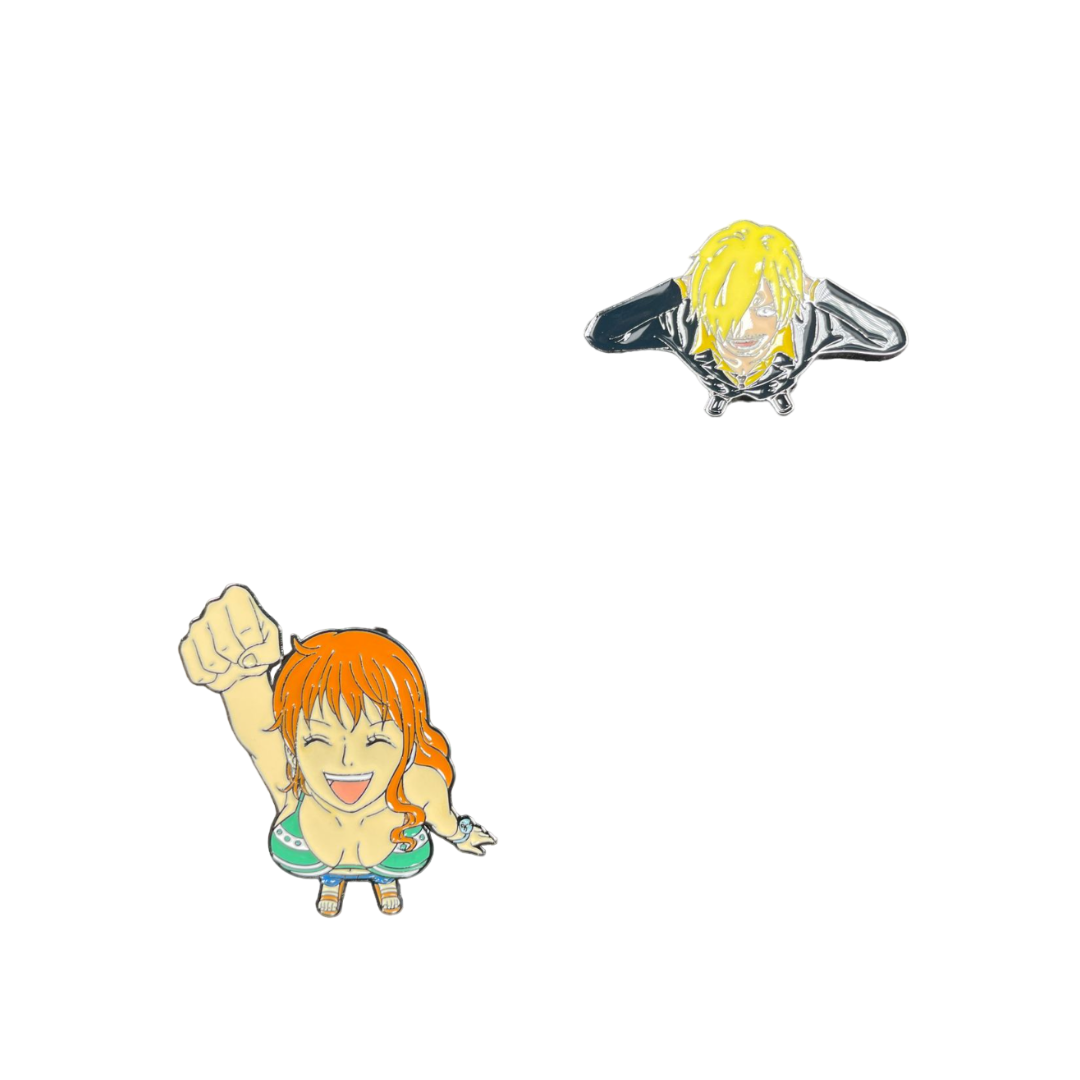 Pines One Piece (Tony Chopper, Sanji, Nami, Usopp).