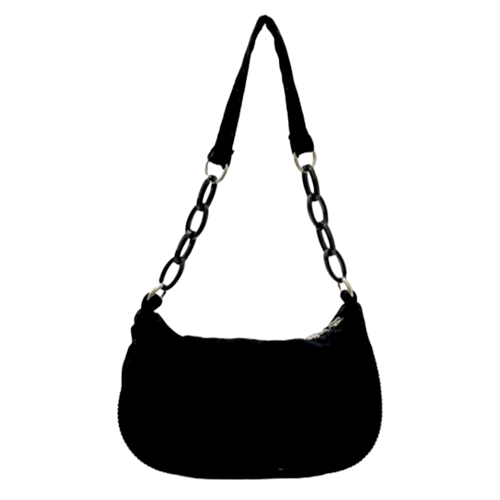 Bolsa pequeña de hombro para dama en pana Elegante