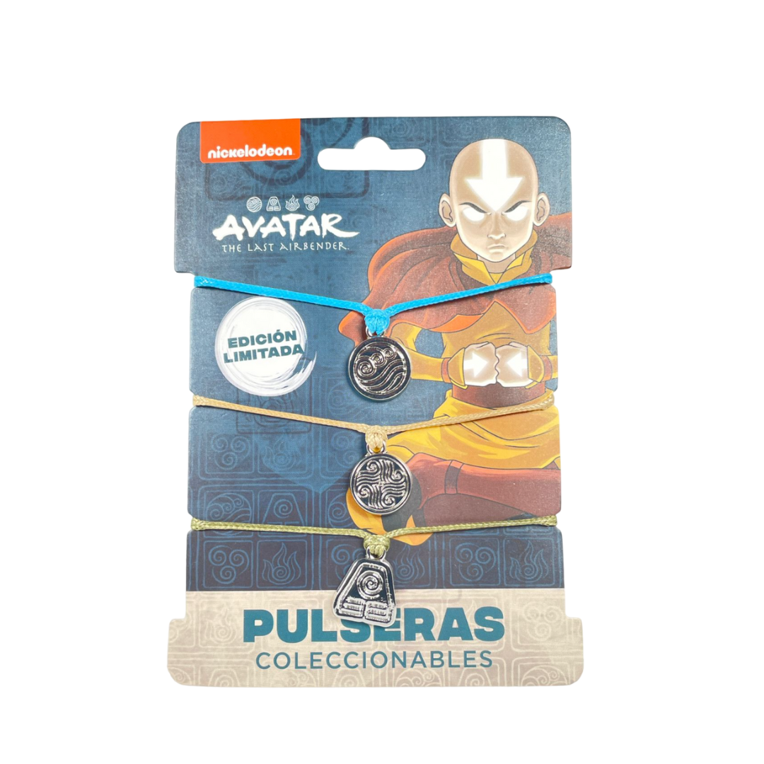 Pulseras De La Amistad Naciones Del Agua Y Tierra - Avatar.