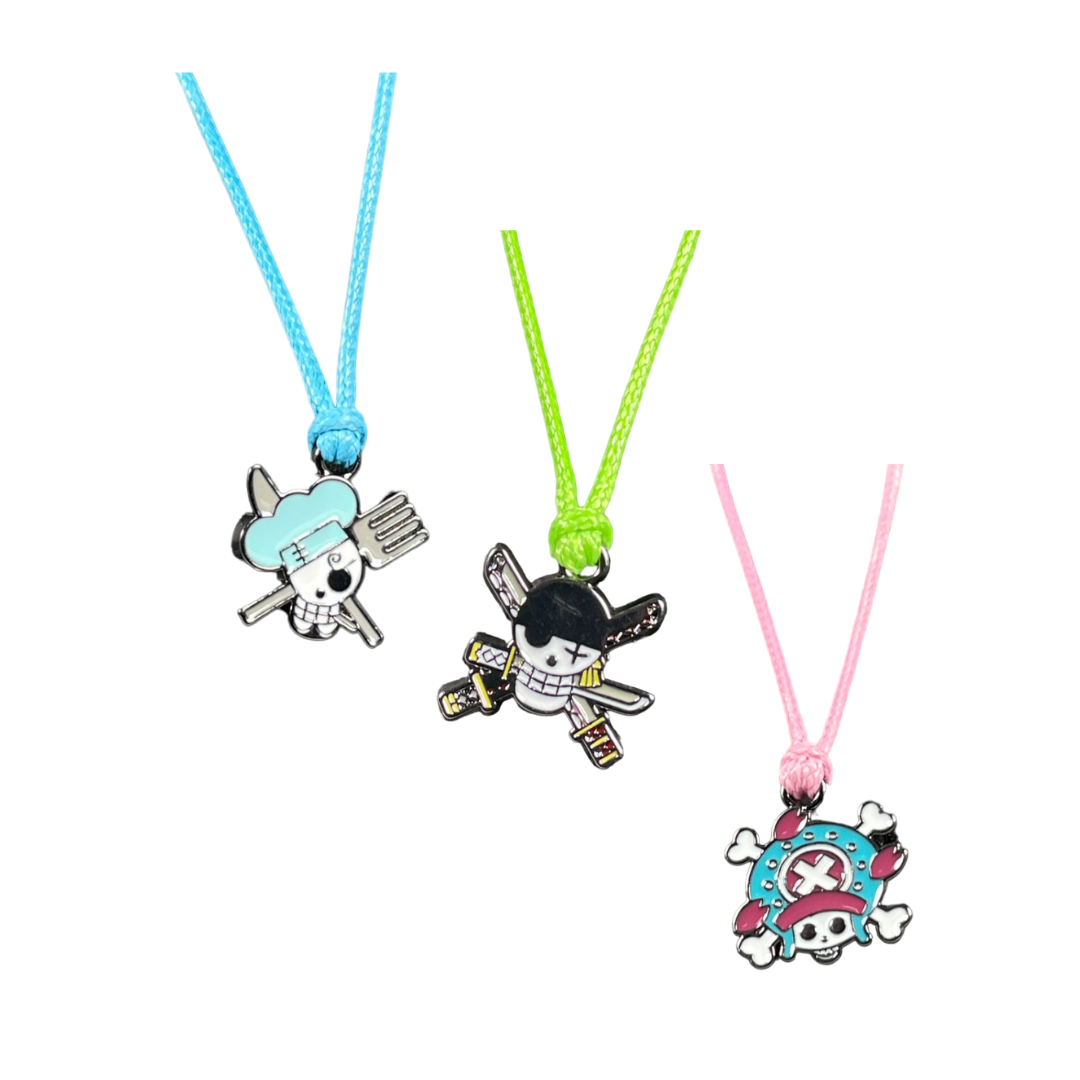 Pulseras De La Amistad Mugiwara Ii (Zoro, Sanji, Chopper) - One Pice.