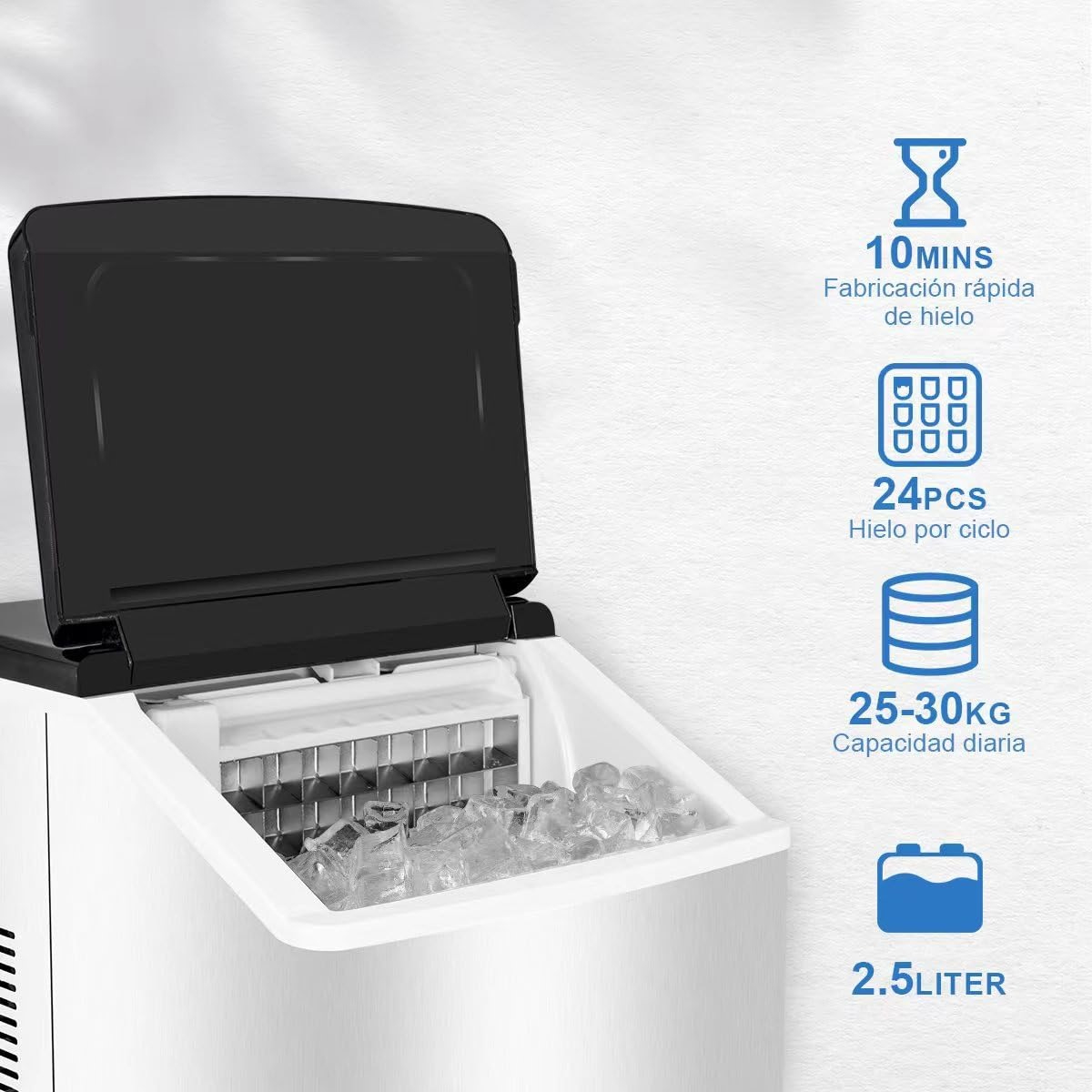 Máquina De Hielos ClearIce40 Newair 18kg.