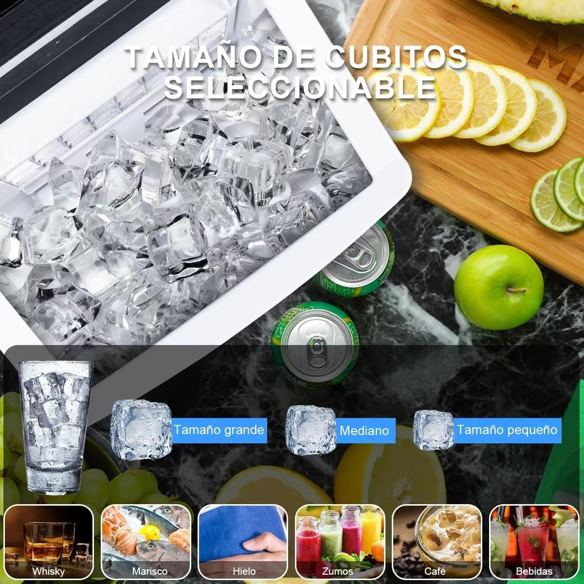 Máquina De Hielos ClearIce40 Newair 18kg.