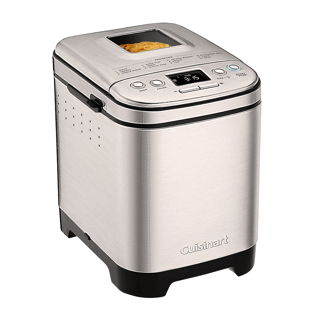 Máquina de Pan Cuisinart Compacta Silver .