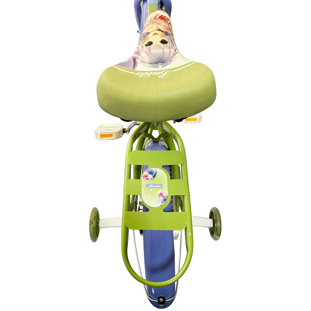Bicicleta para Niña R-16 BM Toys Verde con Azul Pastel YM-800