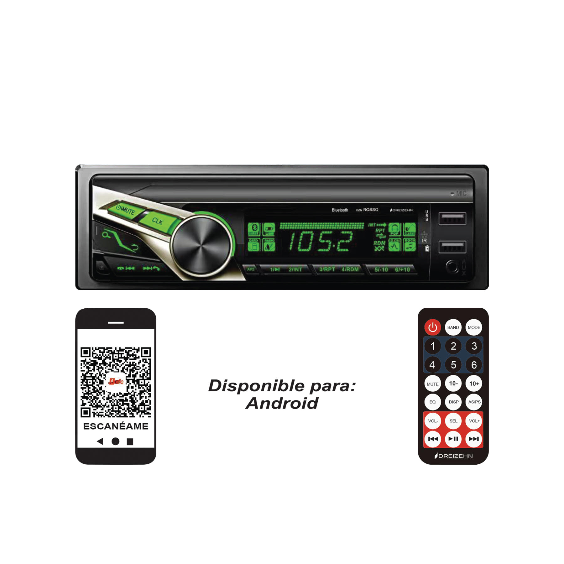 AUTOESTEREO ROSSO