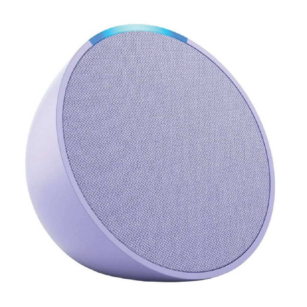 Bocina inteligente Amazon Echo B09ZXJDSL5 Alexa 1ra Gen WiFi Morado