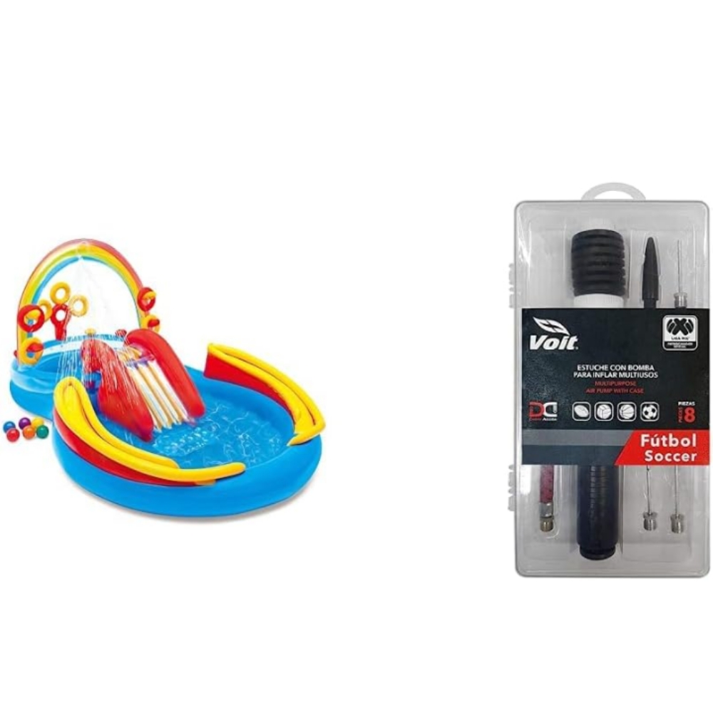 Alberca centro acuático infantil inflable jardín 