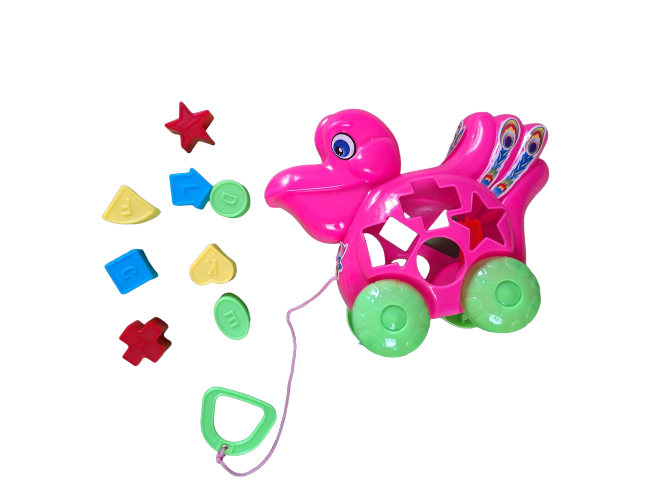 Juguetes Para Bebes Animal Didáctico Con Bloques De Encaje