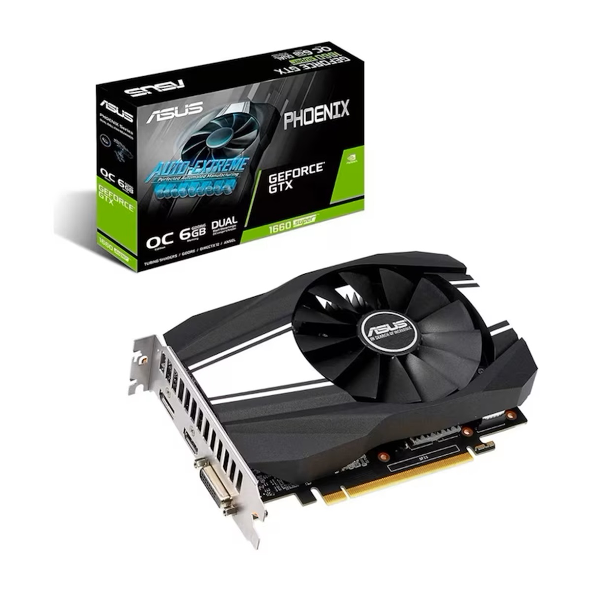 Tarjeta de Video Nvidia GTX 1660 Super 6GB GDDR6 Asus Phoenix OC