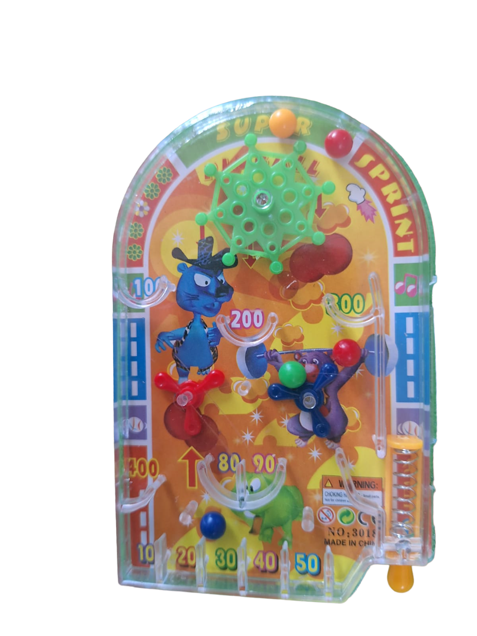 Mini Juguete Pinball Juego Palanca Resorte Varios Modelos