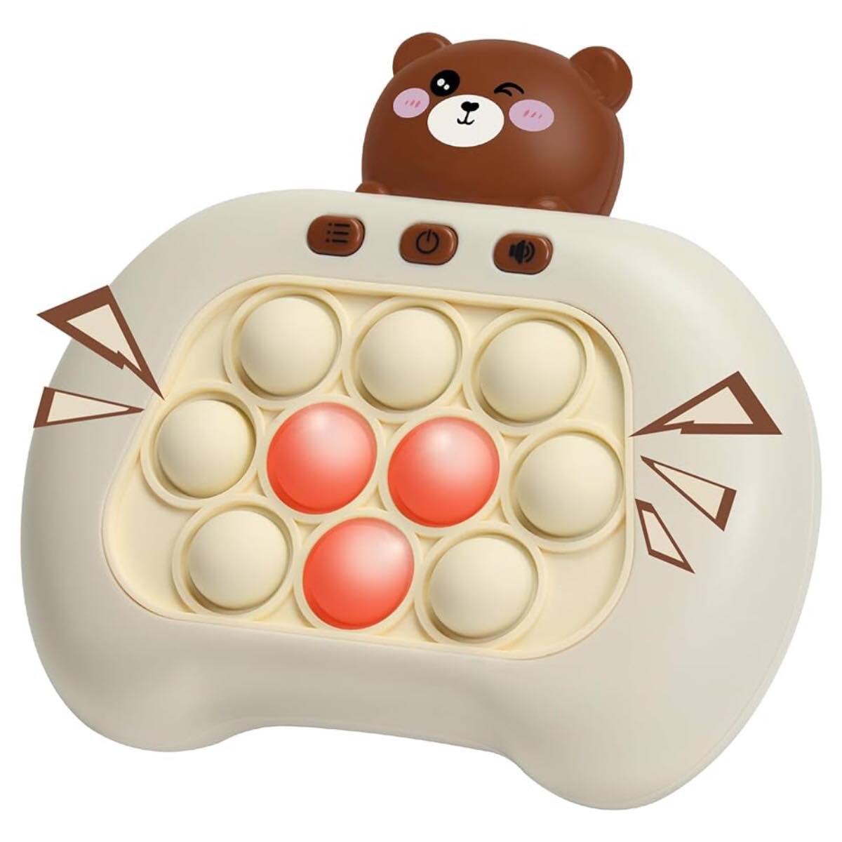 Pop It Electrónico Luces Sonido Juguete Antiestrés Astronauta Oso