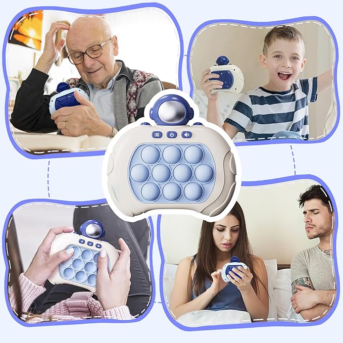 Pop It Electrónico Luces Sonido Juguete Antiestrés Astronauta Oso