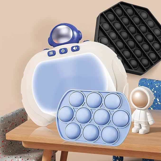 Pop It Electrónico Luces Sonido Juguete Antiestrés Astronauta Oso
