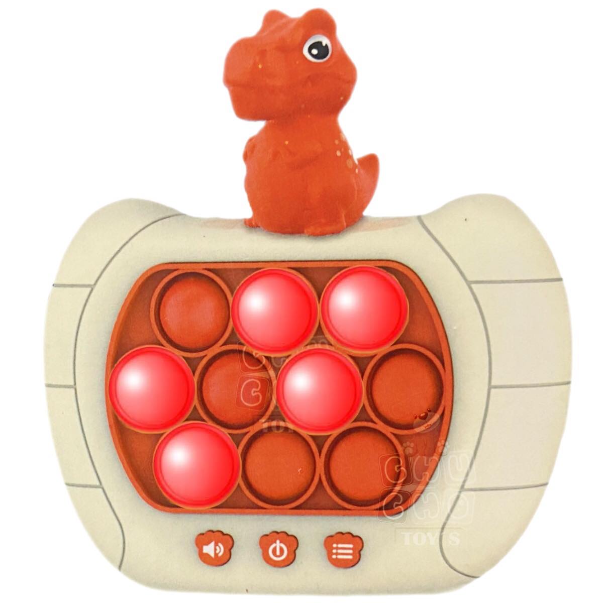 Pop It Electrónico Luces Sonido Antiestrés Dinosaurios