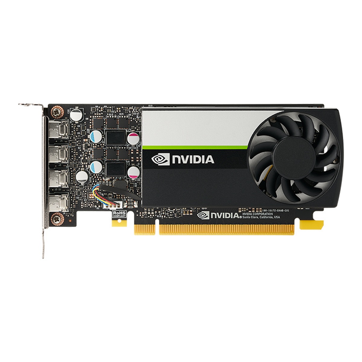 Tarjeta de Video PNY Nvidia Quadro T1000 896 Núcleos Cuda 4GB GDDR6 128bit
