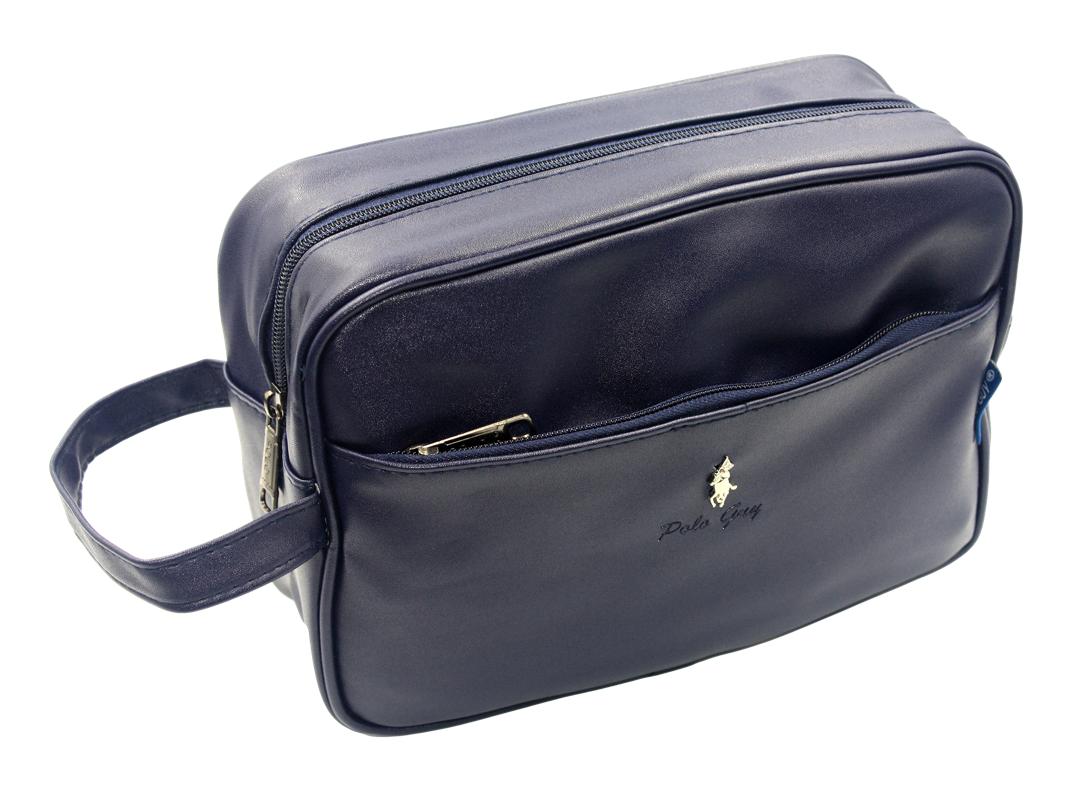 Bolso organizador de viaje, Sobaquera Neceser de dos compartimentos Polo Guy