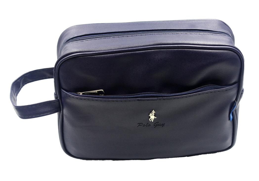 Bolso organizador de viaje, Sobaquera Neceser de dos compartimentos Polo Guy