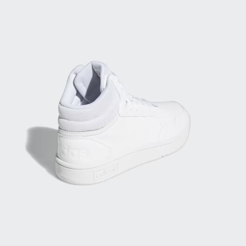 Tenis Bota Adidas Hoops Blanco de Dama Original.
