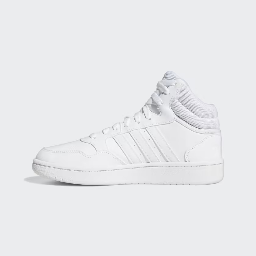 Tenis Bota Adidas Hoops Blanco de Dama Original.