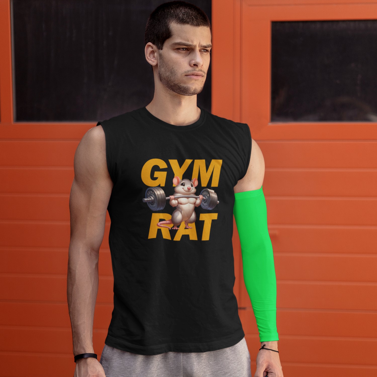 Playera Tank AxoloTee - Gym Rat