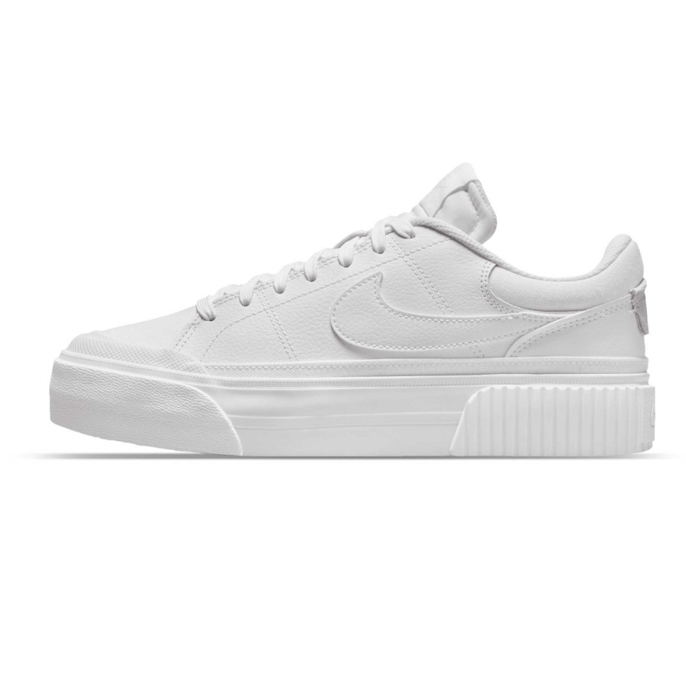 Tenis Casual Nike Court Legacy Lift Blanco De Mujer DM7590-101