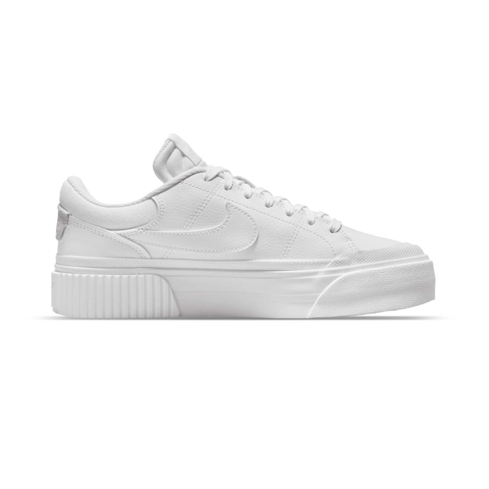 Tenis Casual Nike Court Legacy Lift Blanco De Mujer DM7590-101