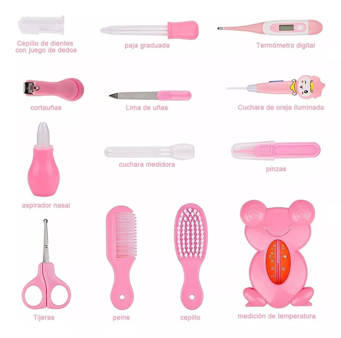 kit de cuidado para el bebé, 13 piezas 